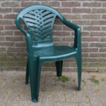 plastic stoel groen